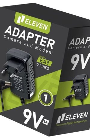 آداپتور 9 ولت 1 آمپر مدل ELEVEN EA9