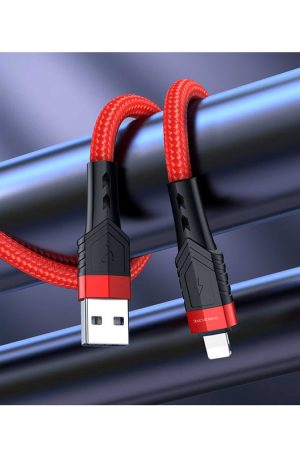 کابل تبدیل USB به لایتنینگ بروفون مدل BU35 طول 1.2 متر